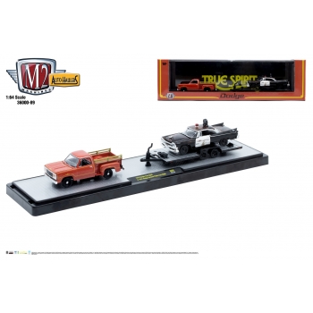 M2 Machines 1:64 Dodge True Spirit 1978 & Dodge Coronet Police Car D500 1957